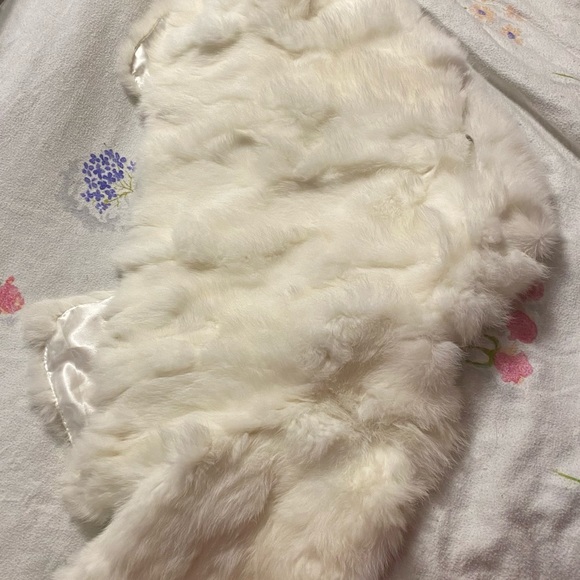 Satin lined Rabbit Fur Coats - Picture 6 of 10
